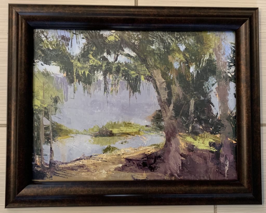 Lake Apopka Palette Knife Oil